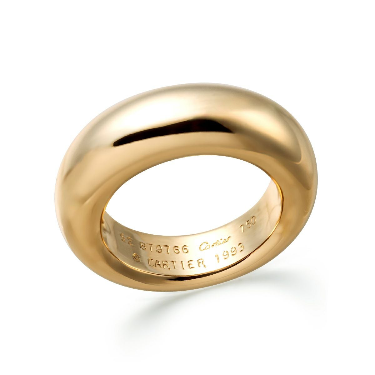 Cartier ダイヤモンドリング 750ゴールド エリプス カルティエ エリプス リング | アラジン ONLINE SHOP