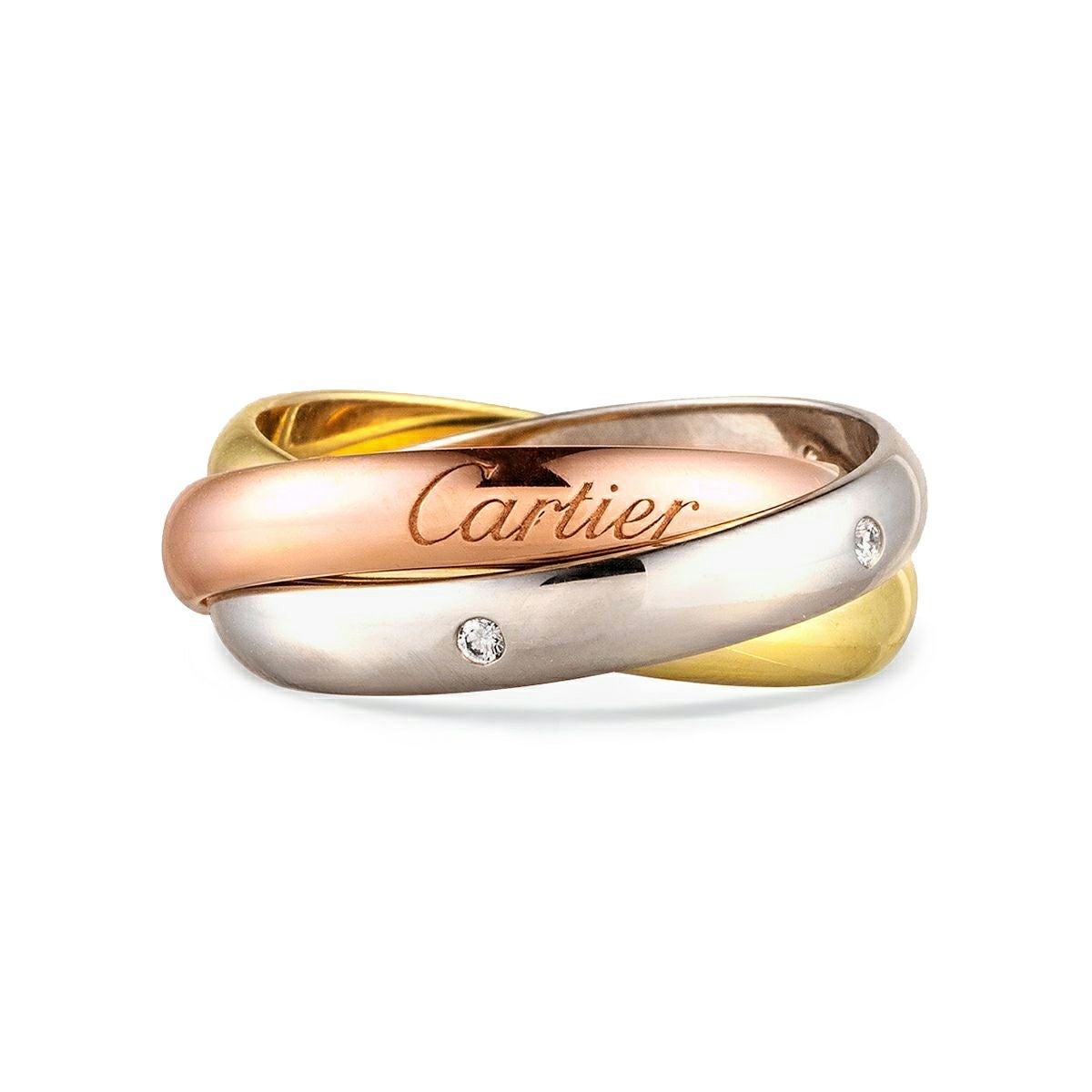 カルティエ トリニティ リング ダイヤモンド5pcs | アラジン ONLINE SHOP