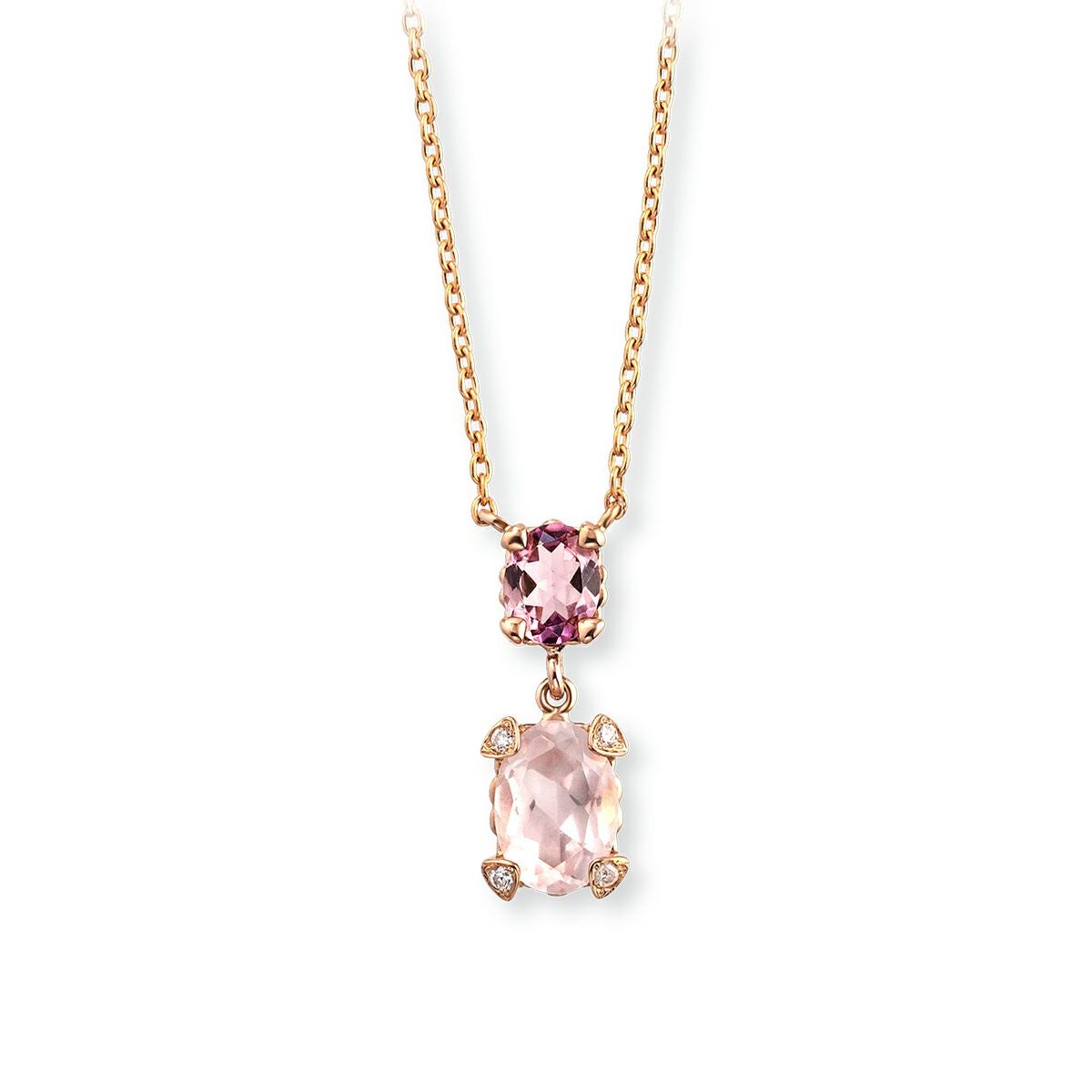 CELINE ネックレス型ライター ゴールド/ピンク K18PG CELINE ローズクォーツ ネックレス | アラジン ONLINE SHOP