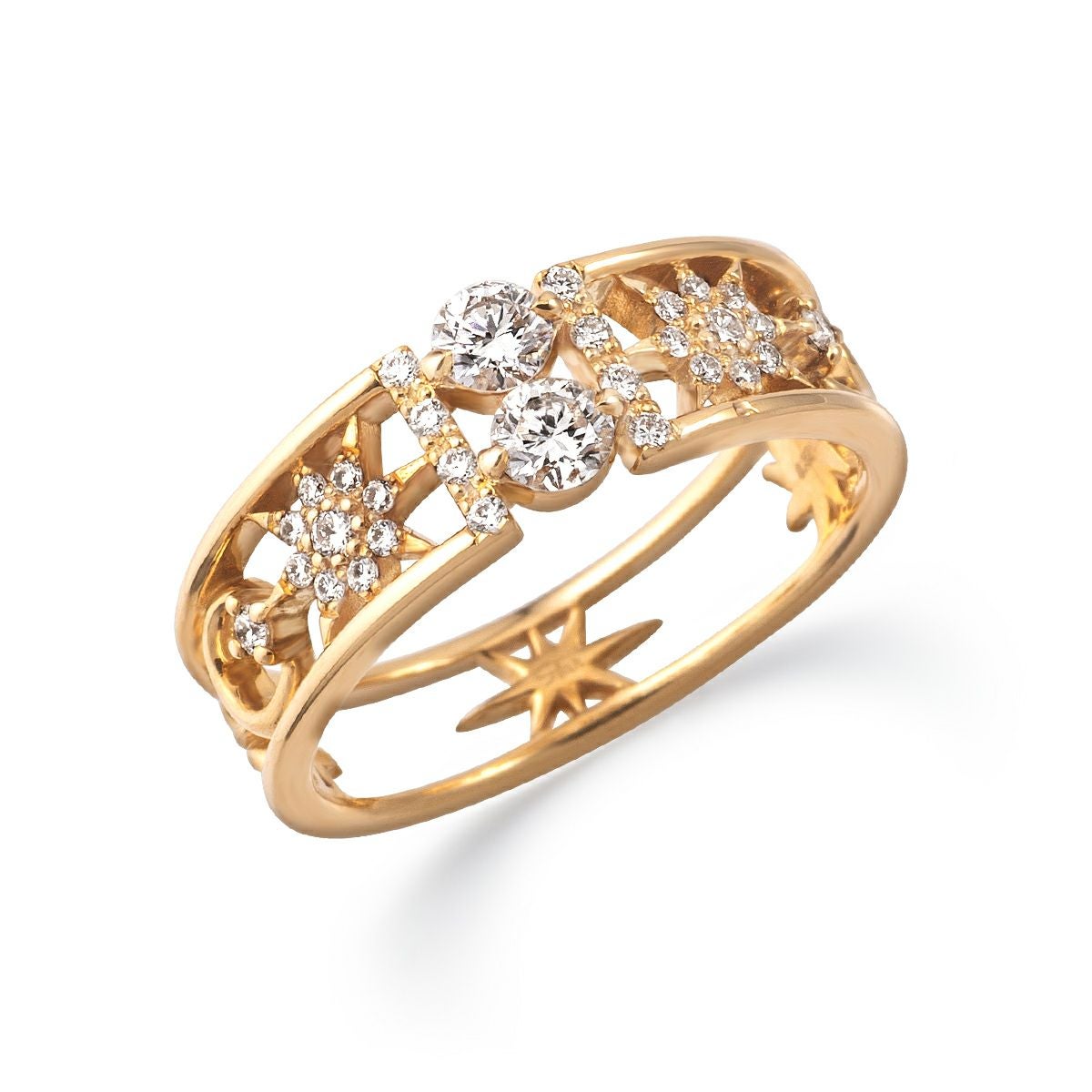 STAR JEWELRY K18ゴールド ダイヤモンドリング　最終値下げ K18 STAR JEWELRY ダイヤモンド リング | アラジン ONLINE SHOP