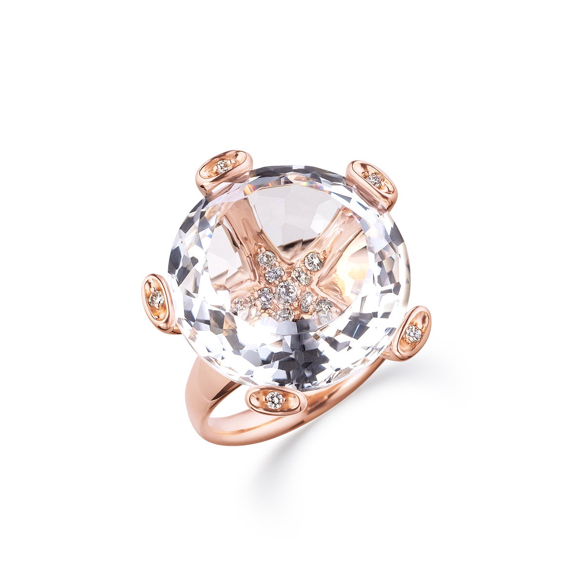 K18PG Ponte Vecchio クォーツ スター リング