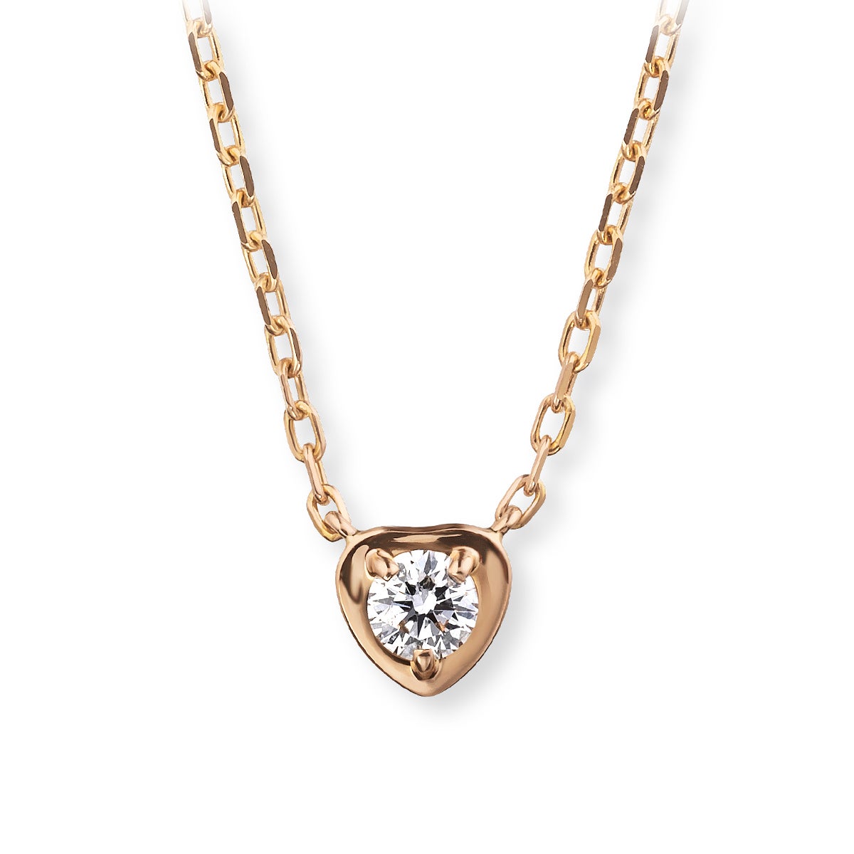 カルティエ ダムール ハート ネックレス