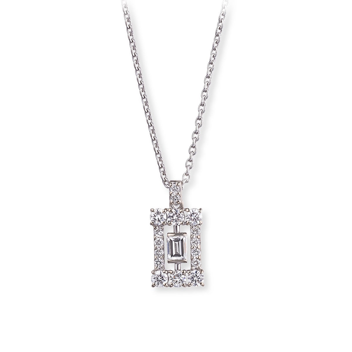 STAR JEWELRY K18WG ダイヤモンド ネックレス K18WG STAR JEWELRY ダイヤモンド ネックレス | アラジン ONLINE SHOP