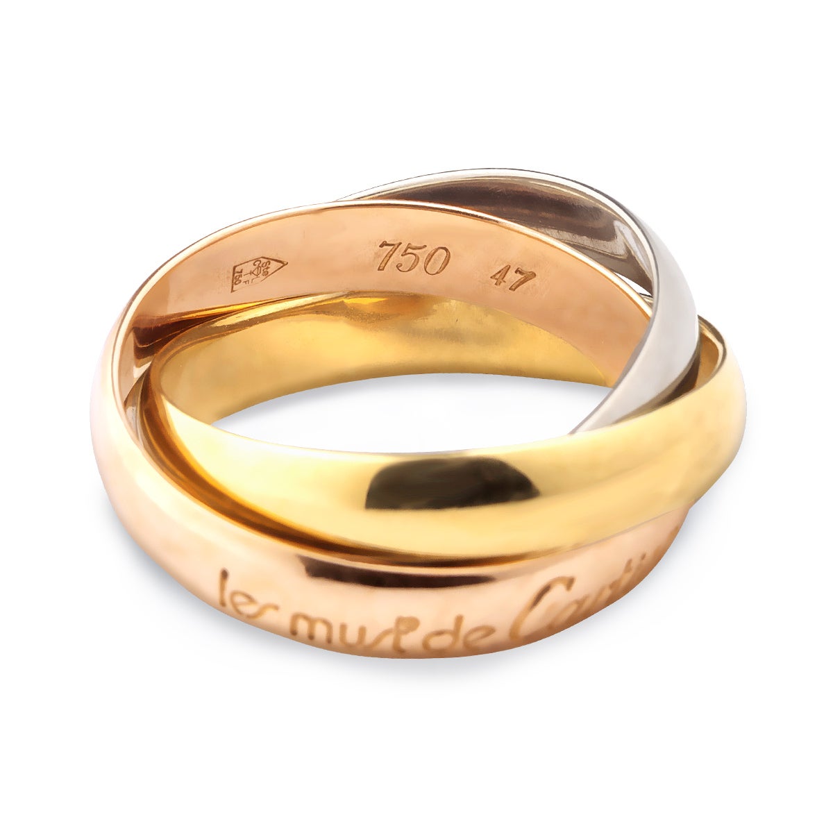 Cartier スリーカラー　トリニティリング 47 カルティエ トリニティ 〈47〉リング | アラジン ONLINE SHOP